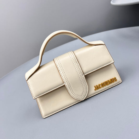 Pronta Entrega – Bolsa Modelo Jacquemus Tote Le Bambino de Couro