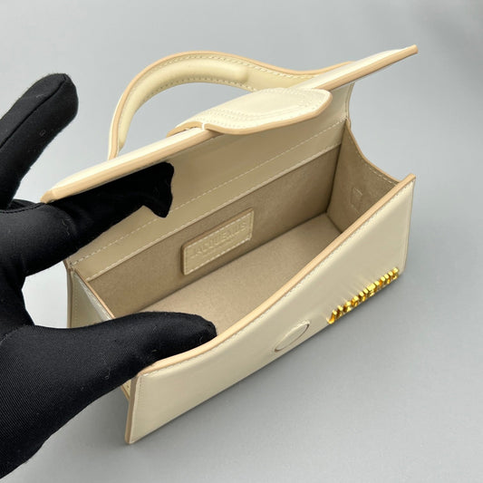 Pronta Entrega – Bolsa Modelo Jacquemus Tote Le Bambino de Couro