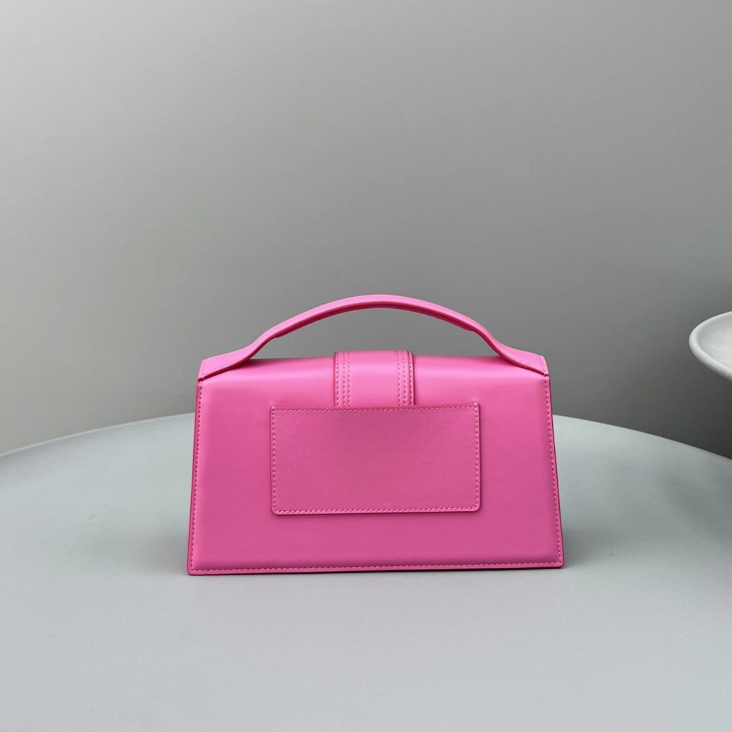 Pronta Entrega – Bolsa Modelo Jacquemus Tote Le Grand Bambino de Couro
