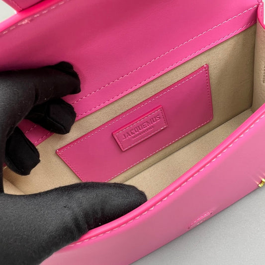 Pronta Entrega – Bolsa Modelo Jacquemus Tote Le Grand Bambino de Couro