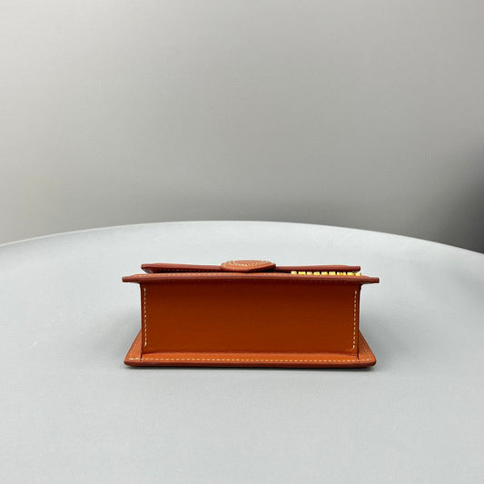 Pronta Entrega – Bolsa Modelo Jacquemus Tote Le Bambino de Couro