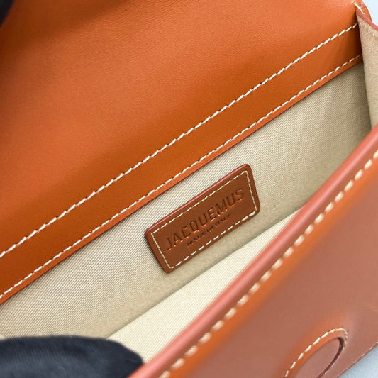 Pronta Entrega – Bolsa Modelo Jacquemus Tote Le Bambino de Couro