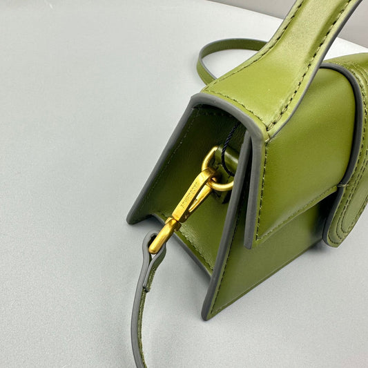 Pronta Entrega – Bolsa Modelo Jacquemus Tote Le Bambino de Couro