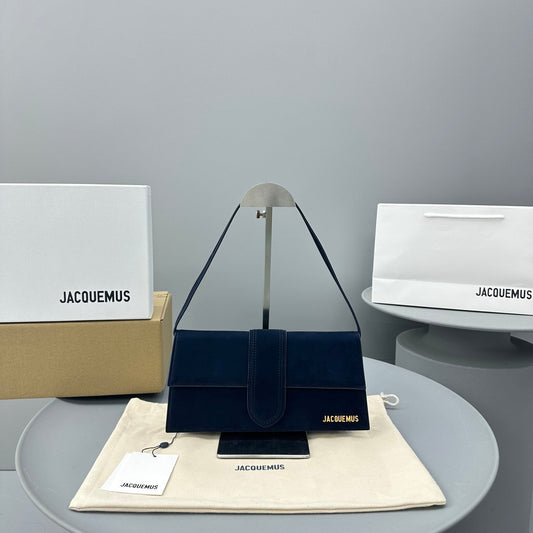 Pronta Entrega – Bolsa Modelo Jacquemus Le Bambino Long Nobuck