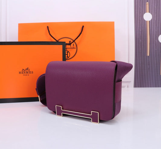 Pronta Entrega – Bolsa Modelo Hérmes Chevre Mysore Geta