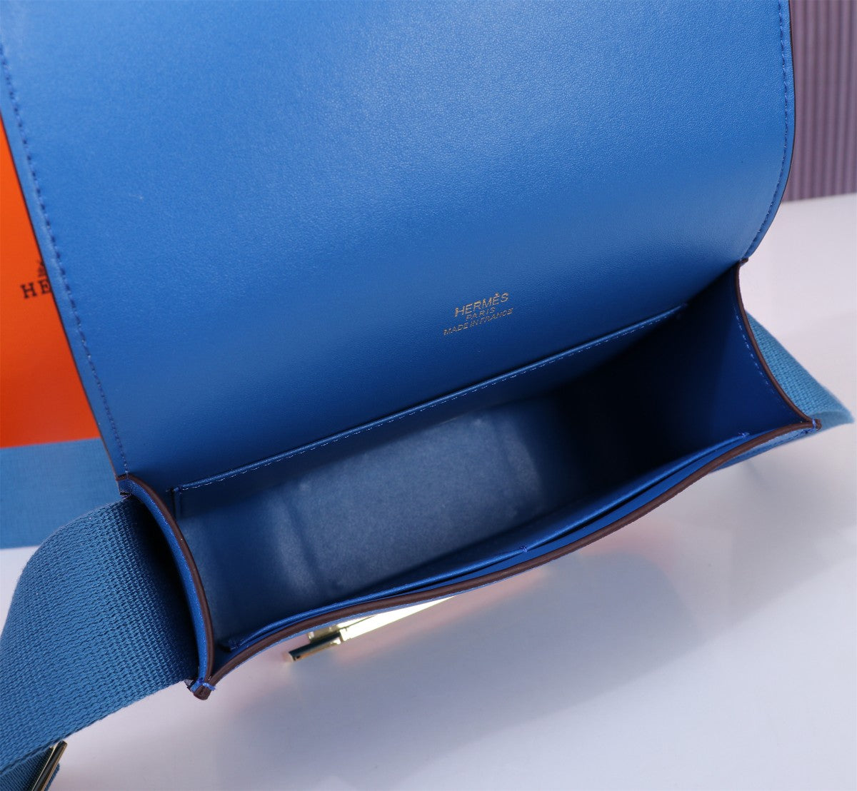 Pronta Entrega – Bolsa Modelo Hérmes Chevre Mysore Geta