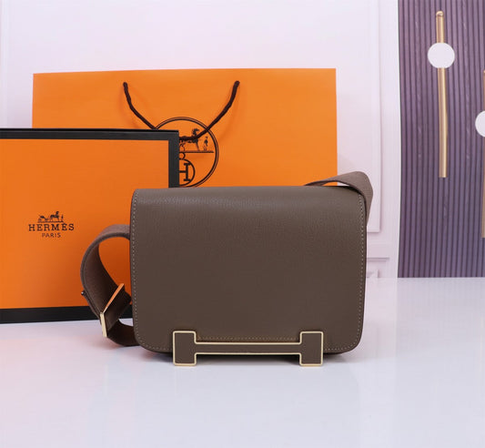 Pronta Entrega – Bolsa Modelo Hérmes Chevre Mysore Geta