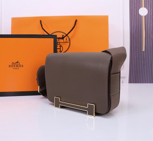 Pronta Entrega – Bolsa Modelo Hérmes Chevre Mysore Geta