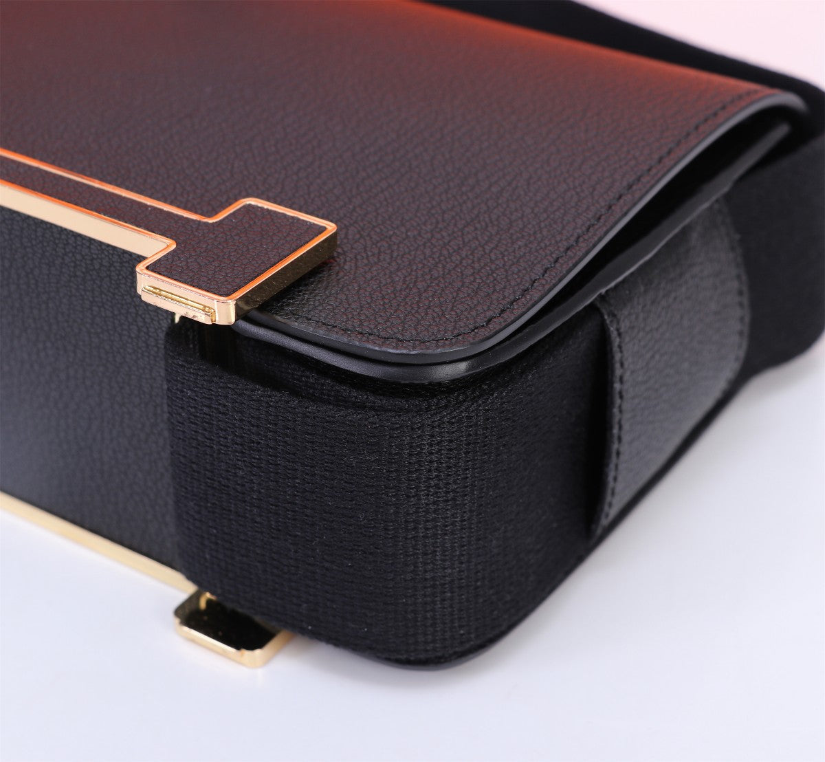 Pronta Entrega – Bolsa Modelo Hérmes Chevre Mysore Geta Preto