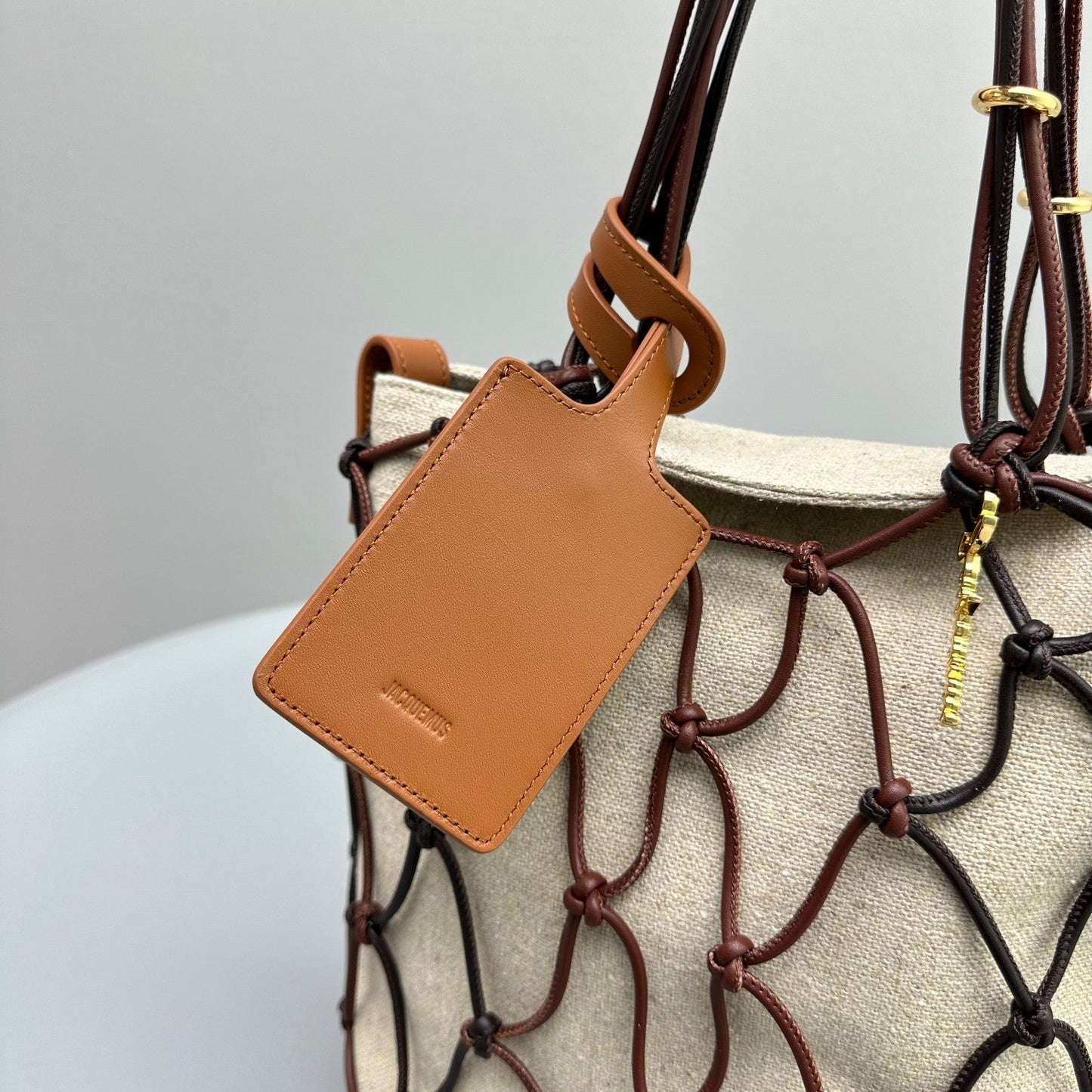 Pronta Entrega – Bolsa Modelo Jacquemus Le Petit Filet Pralu