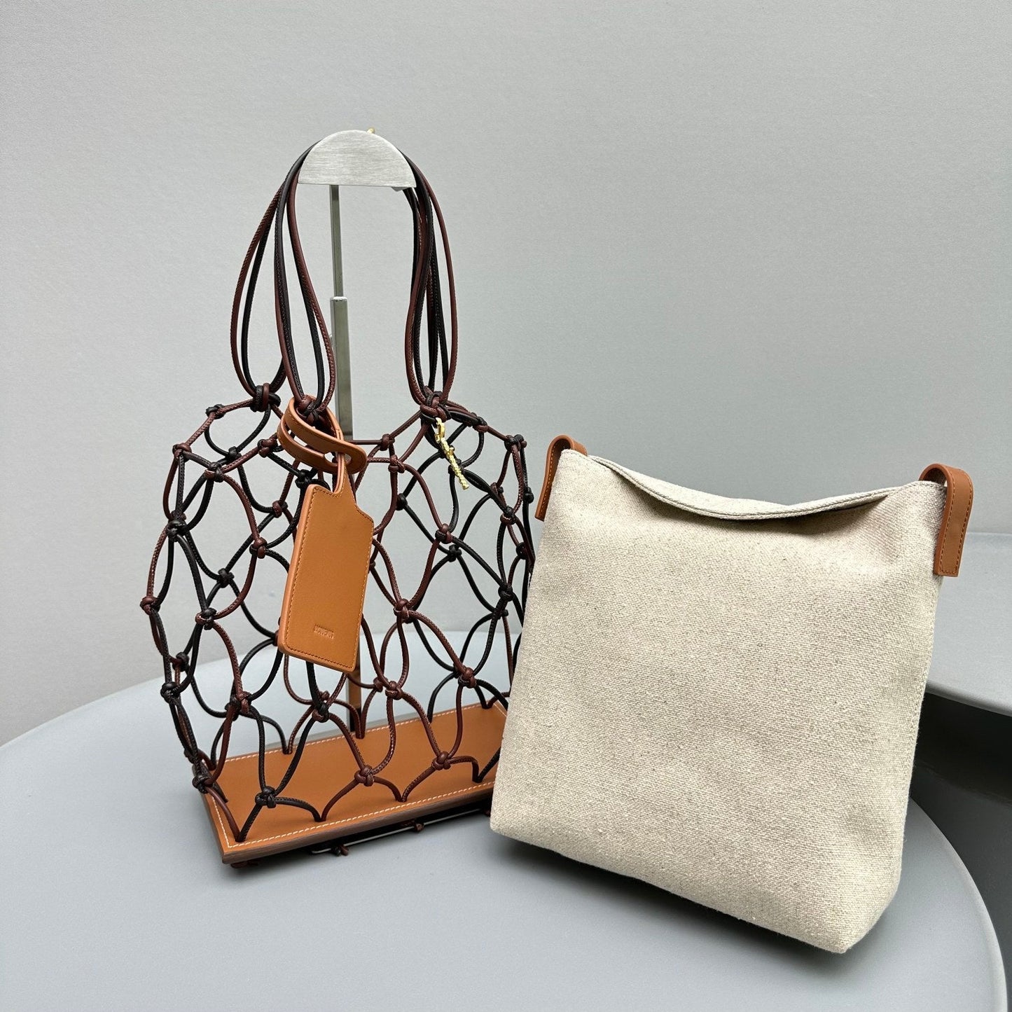Pronta Entrega – Bolsa Modelo Jacquemus Le Petit Filet Pralu
