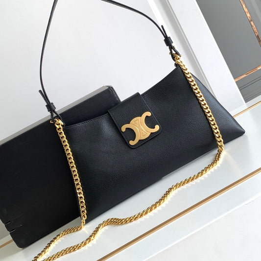 Pronta Entrega – PRONTA-ENTREGA – Bolsa Modelo Celine Clutch Triomphe Soft
