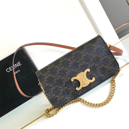 Pronta Entrega – PRONTA-ENTREGA – Bolsa Modelo Celine Multipochete Triomphe