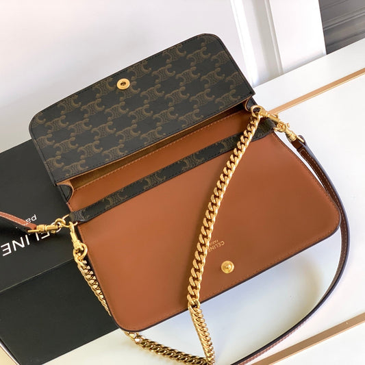 Pronta Entrega – PRONTA-ENTREGA – Bolsa Modelo Celine Multipochete Triomphe