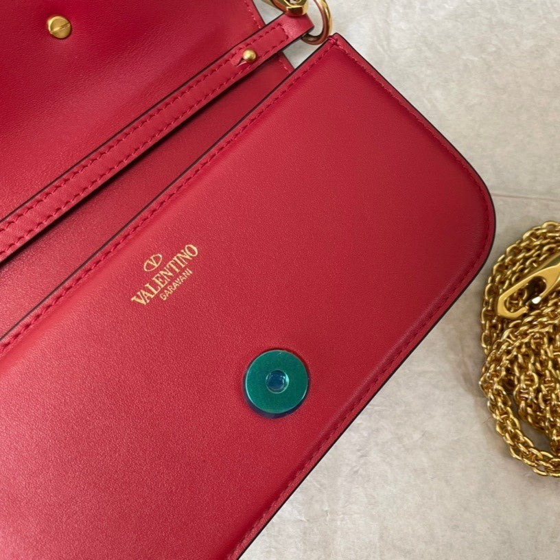 Pronta Entrega – Bolsa Transversal Modelo Valentino Garavani Vermelho