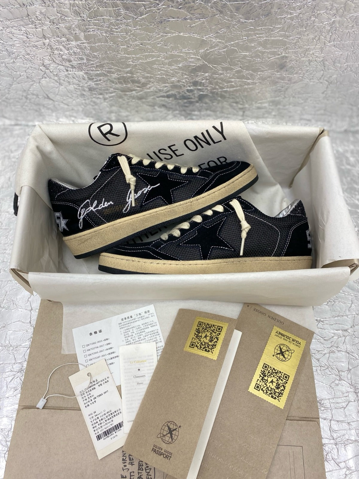 Pronta Entrega – Tênis Modelo Golden Goose Ball Star