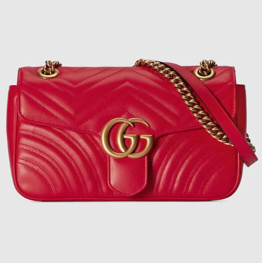 Pronta Entrega – Bolsa Gucci GG Marmont Matelassê Grande