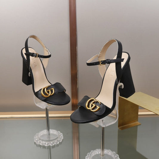 Pronta Entrega – Sandália Gucci com Duplo G