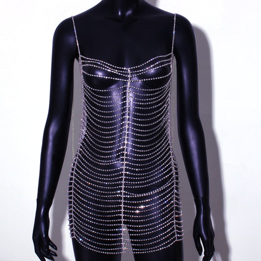 Pronta Entrega – Vestido Strass Ingrid