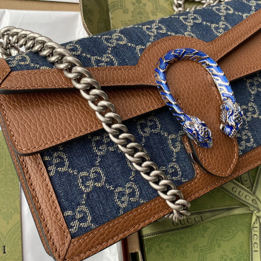 Pronta Entrega – Bolsa Modelo Gucci Dionysus Jeans
