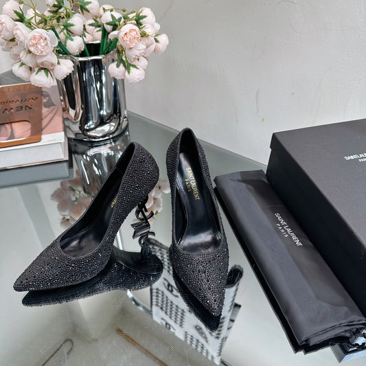 Pronta Entrega – Scarpin Modelo Saint Laurent Opyum Preto