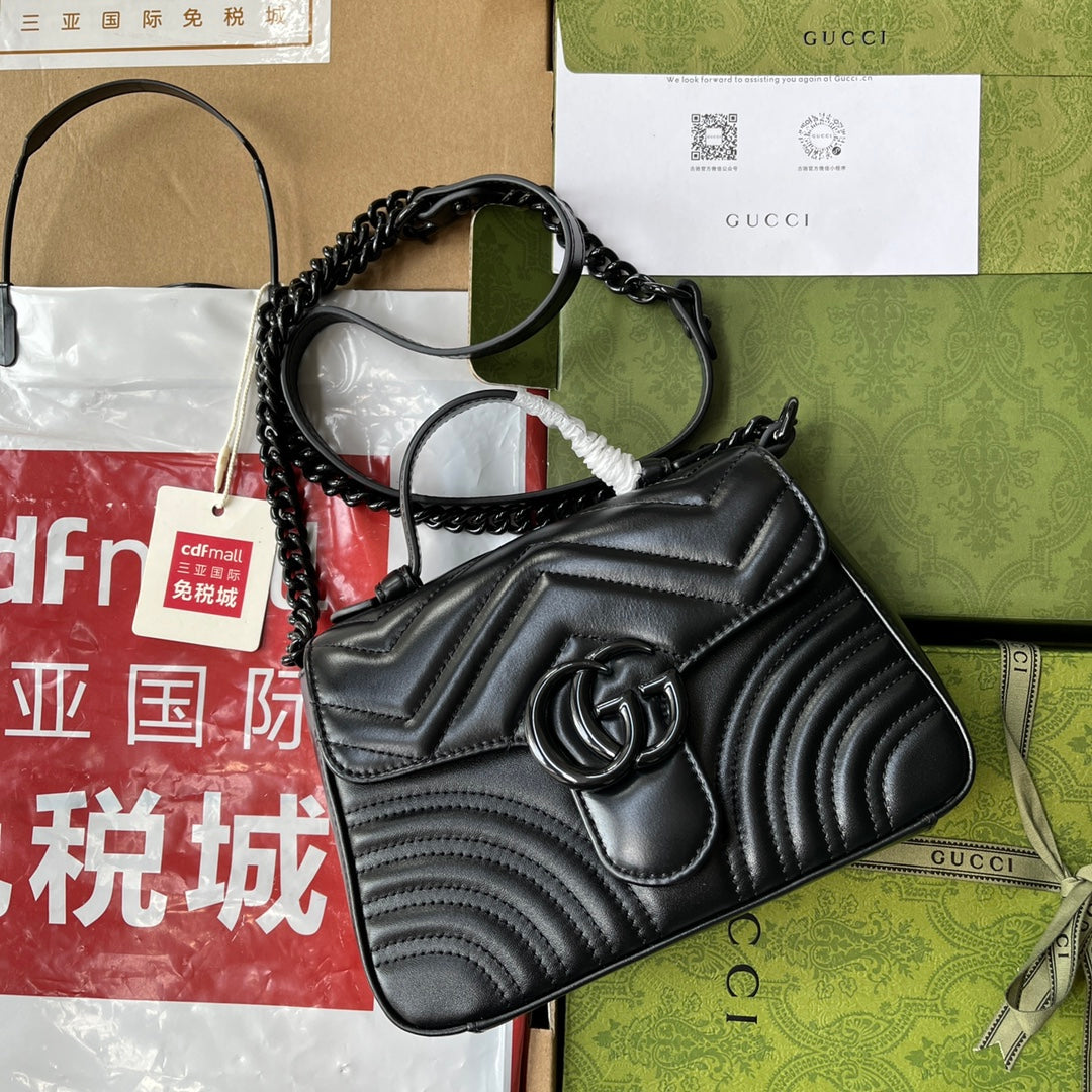 Pronta Entrega – Bolsa Gucci alça superior GG Marmont