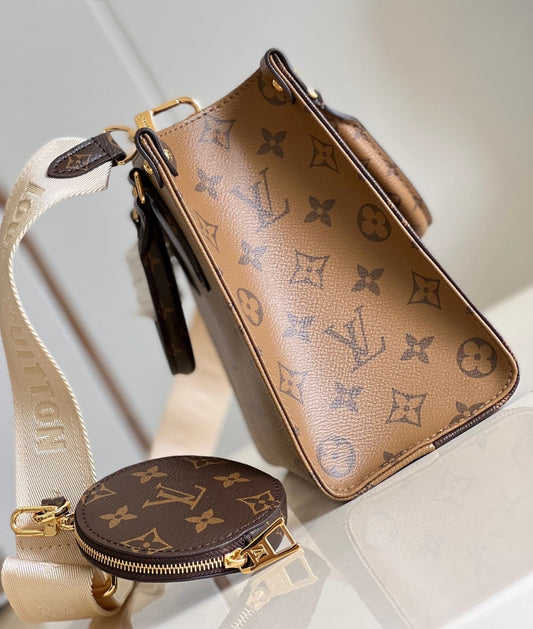 Pronta Entrega – Bolsa Modelo Louis Vuitton Onthego PM