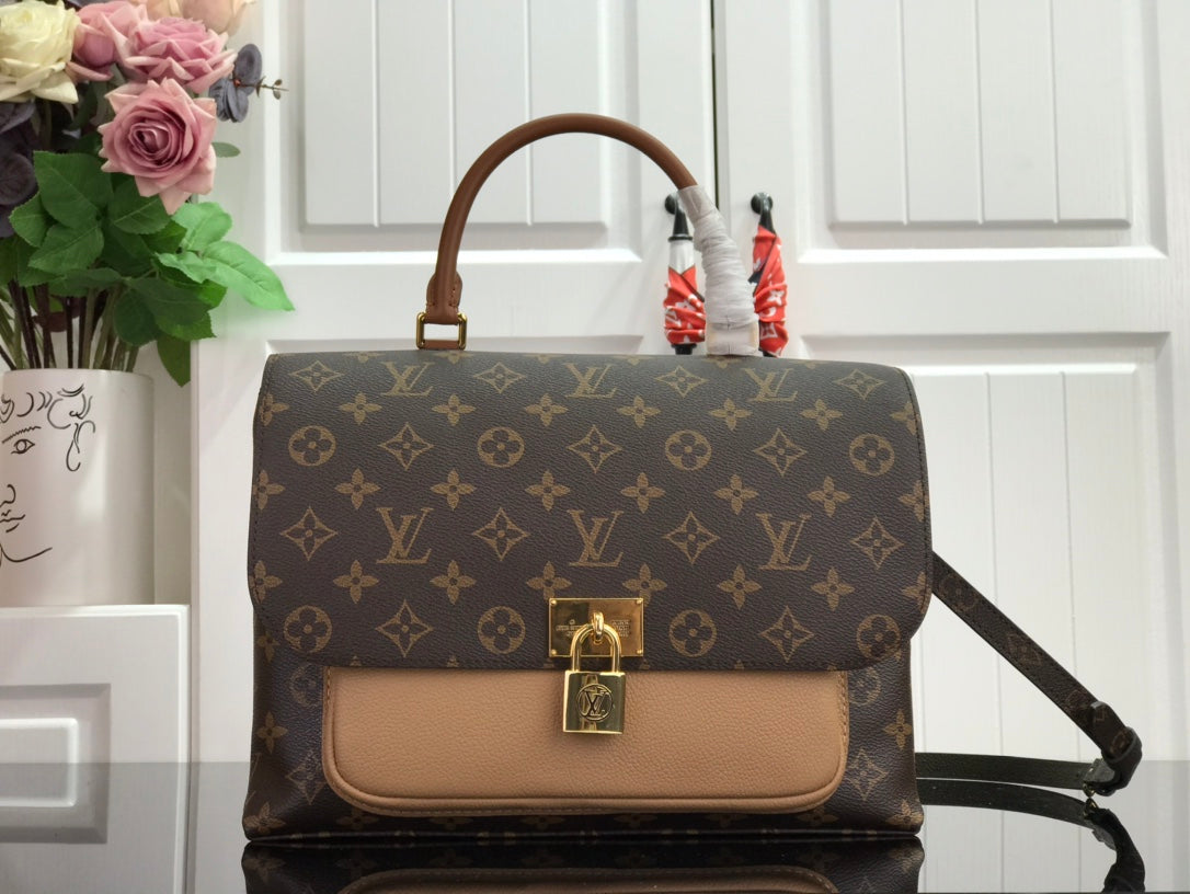 Pronta Entrega – Bolsa Modelo Louis Vuitton Vaugirard Nude