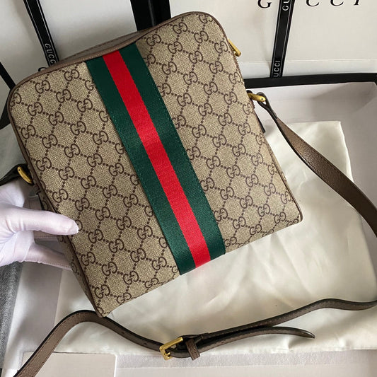 Pronta Entrega – Bolsa Modelo Gucci  Carteiro Ophidia GG pequena