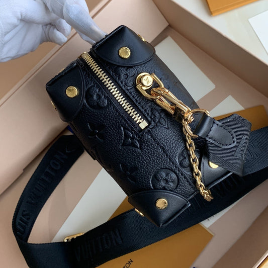 Pronta Entrega – Bolsa Modelo Louis Vuitton Petite Malle Souple Preto