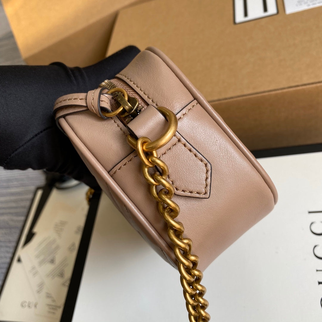 Pronta Entrega – Bolsa Modelo Gucci GG Marmont Matelassê Mini