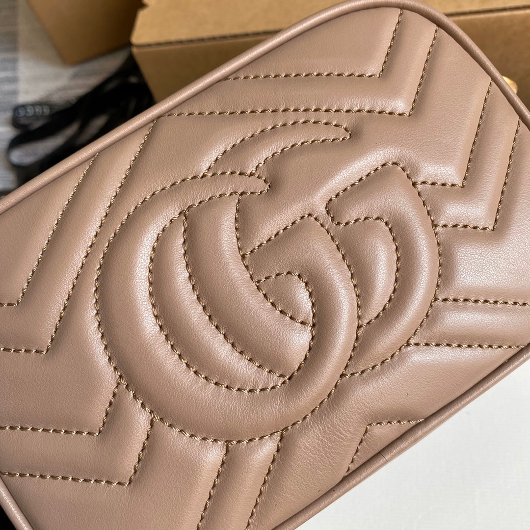 Pronta Entrega – Bolsa Modelo Gucci GG Marmont Matelassê Mini
