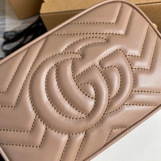 Pronta Entrega – Bolsa Modelo Gucci GG Marmont Matelassê Mini