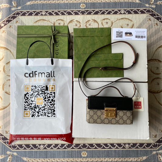 Pronta Entrega – Bolsa Gucci Padlock Jumbo GG Mini