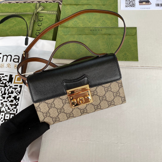 Pronta Entrega – Bolsa Gucci Padlock Jumbo GG Mini