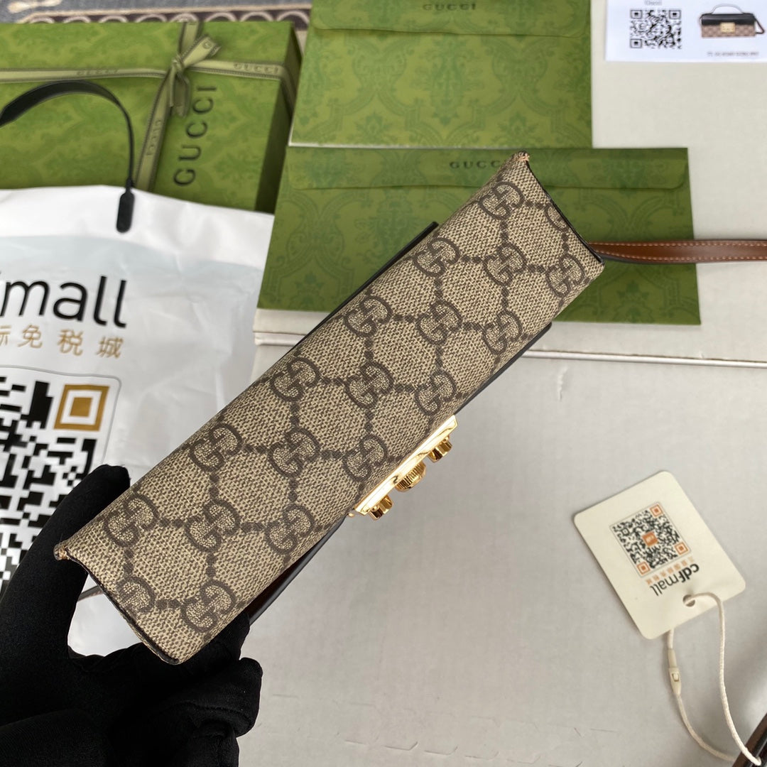 Pronta Entrega – Bolsa Gucci Padlock Jumbo GG Mini