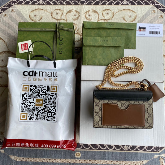 Pronta Entrega – Bolsa Gucci Padlock Pequena