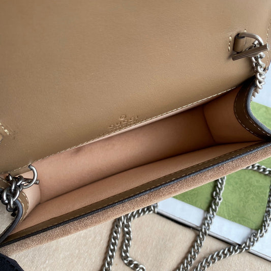 Pronta Entrega – Bolsa Gucci Dionysus Super Mini Estampada