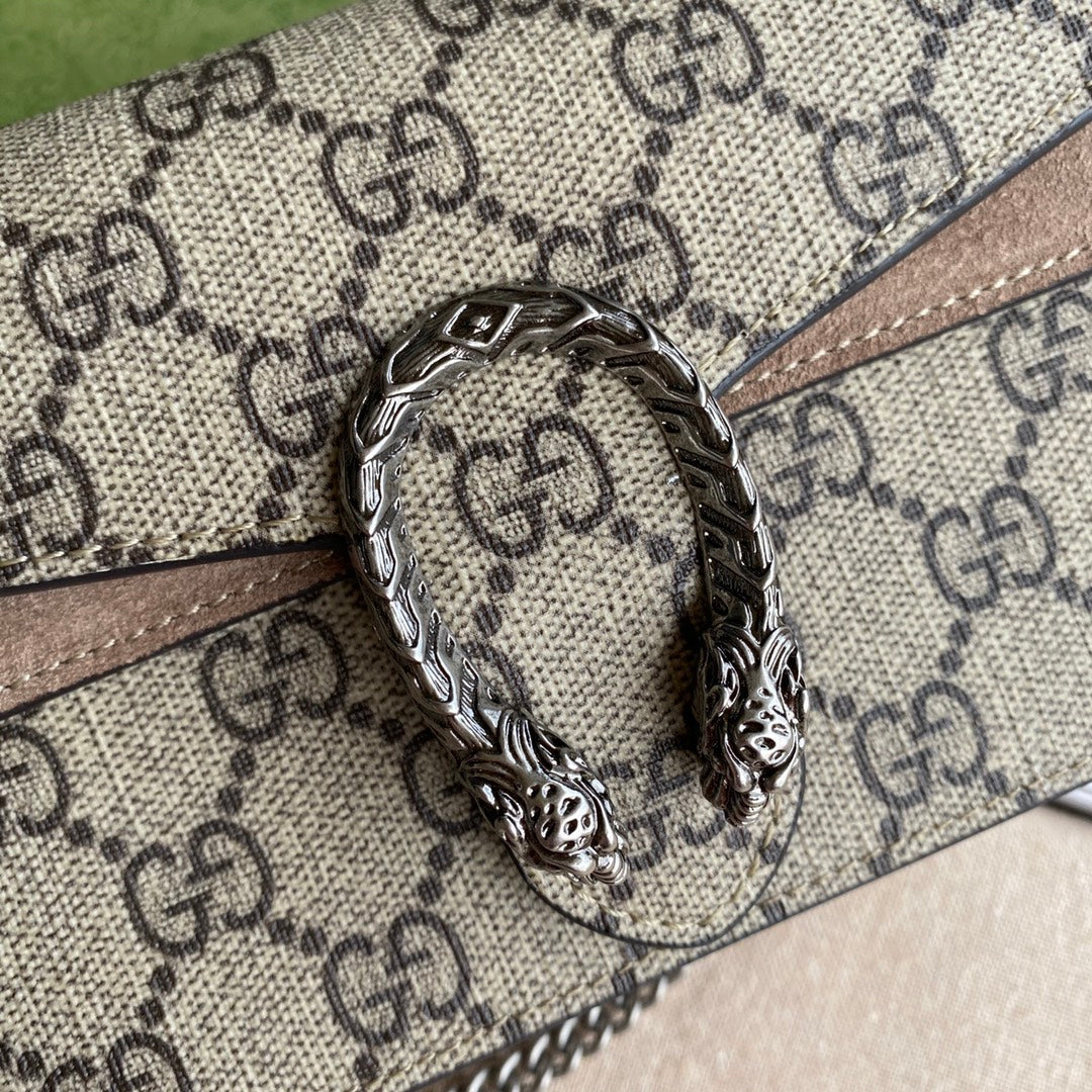 Pronta Entrega – Bolsa Gucci Dionysus Super Mini Estampada