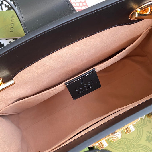 Pronta Entrega – Bolsa Gucci Padlock GG de Ombro Pequena