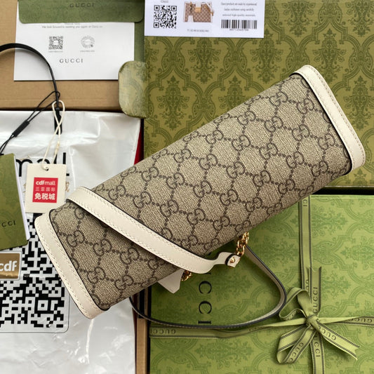 Pronta Entrega – Bolsa Gucci Padlock GG de Ombro Pequena