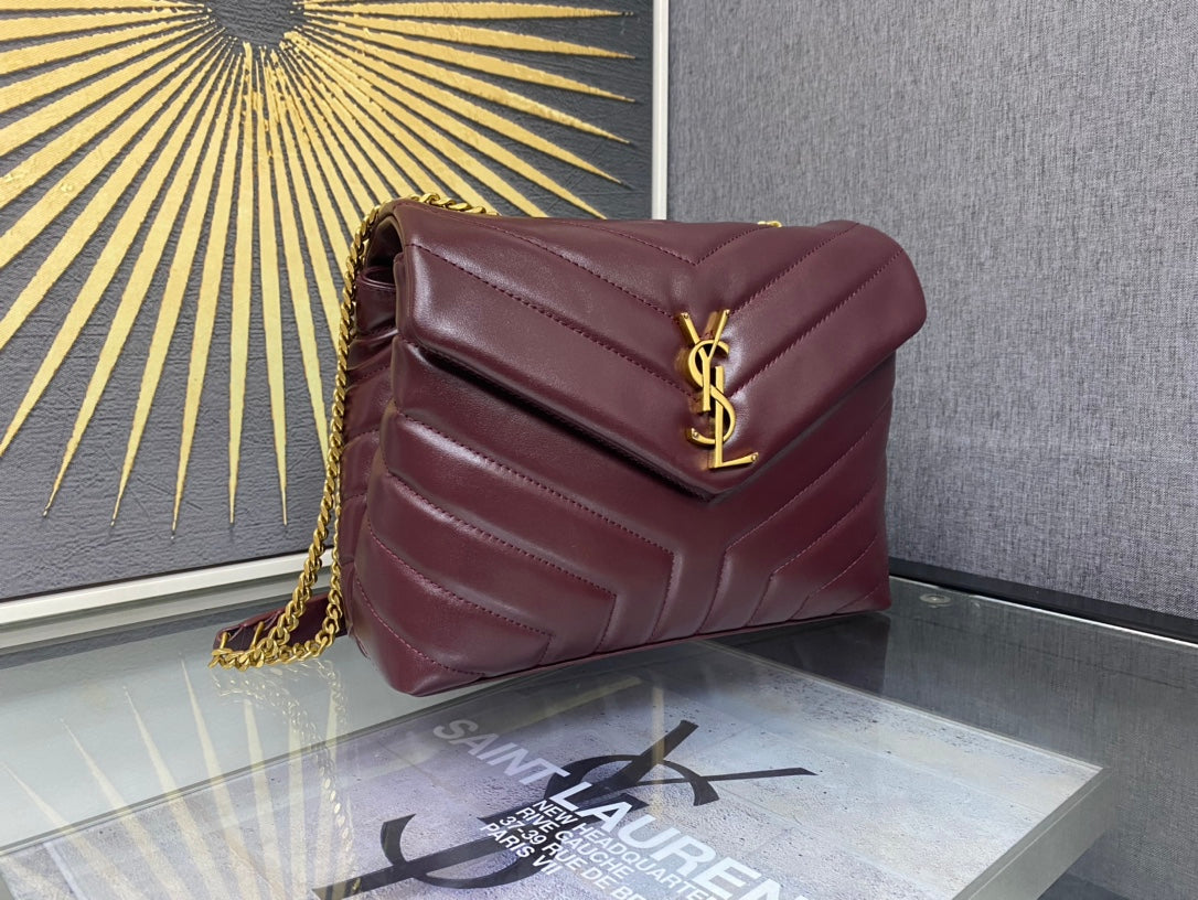 Pronta Entrega – Bolsa Modelo Saint Laurent Tranvesal Lou Marsalla