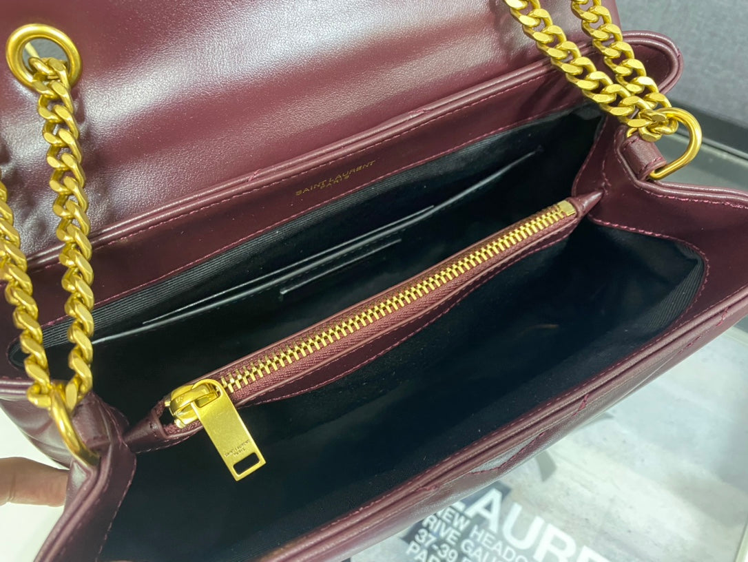 Pronta Entrega – Bolsa Modelo Saint Laurent Tranvesal Lou Marsalla