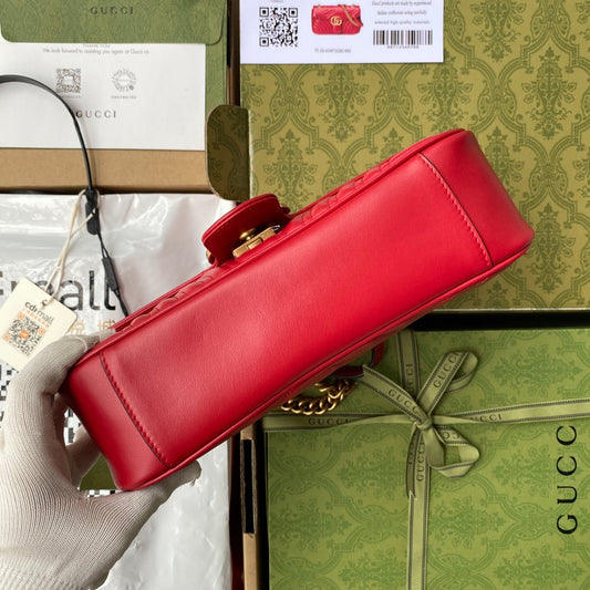 Pronta Entrega – Bolsa Gucci GG Marmont Matelassê Grande