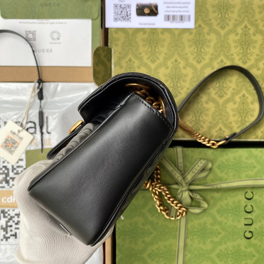 Pronta Entrega – Bolsa Gucci GG Marmont Matelassê Grande