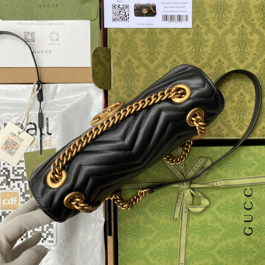 Pronta Entrega – Bolsa Gucci GG Marmont Matelassê Grande