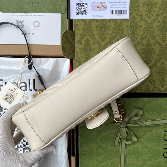 Pronta Entrega – Bolsa Gucci GG Marmont Matelassê Grande