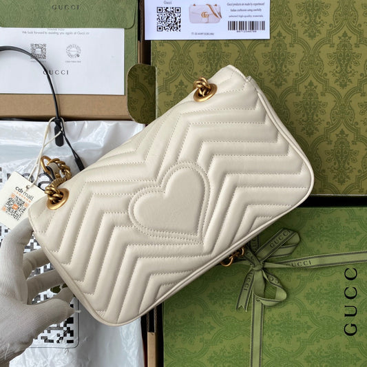 Pronta Entrega – Bolsa Gucci GG Marmont Matelassê Grande