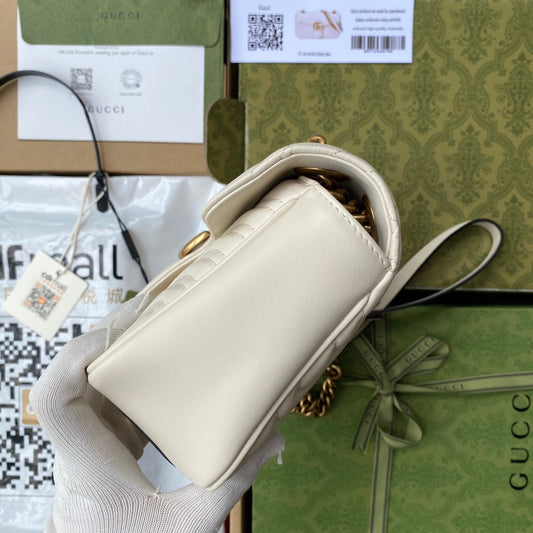Pronta Entrega – Bolsa Gucci GG Marmont Matelassê Grande
