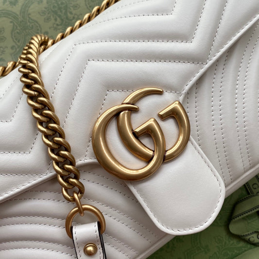 Pronta Entrega – Bolsa Gucci GG Marmont Matelassê Grande